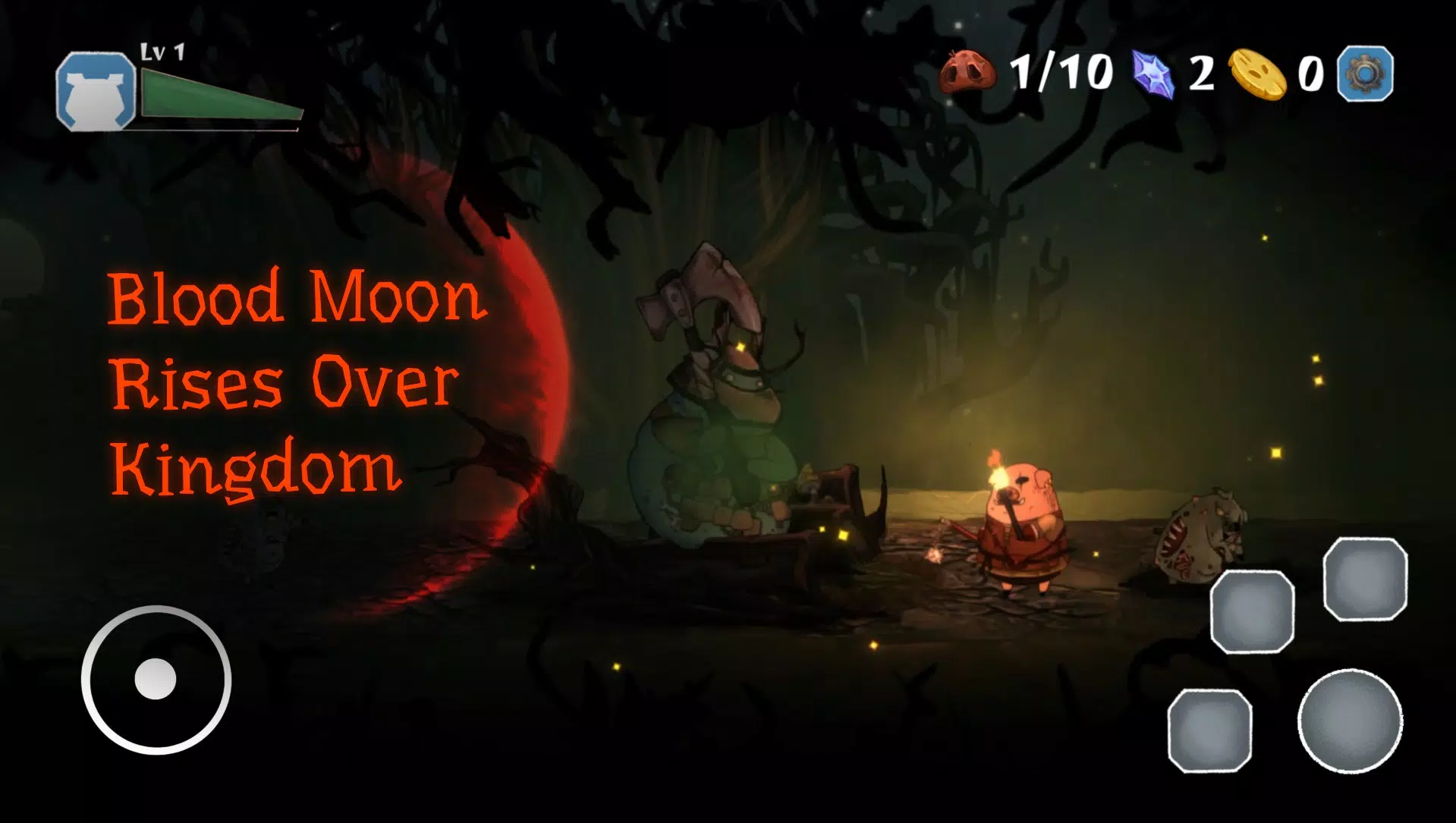Pigs Wars: Vampire Blood Moon Captura de pantalla 1