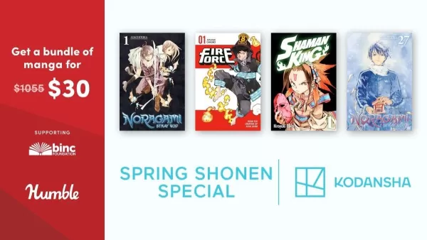 Humble Bundle lanceert Spring Shonen Manga Deal: 96 volumes voor $ 30