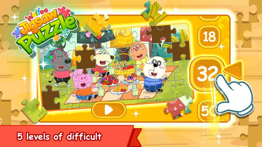 Wolfoo Jigsaw Puzzle應用截圖第4張