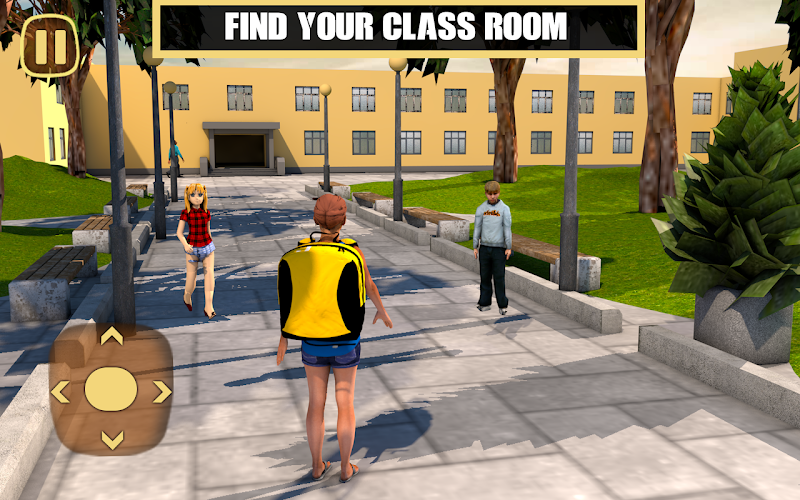 High School Girl Game: New Family Simulator 2021 स्क्रीनशॉट 1