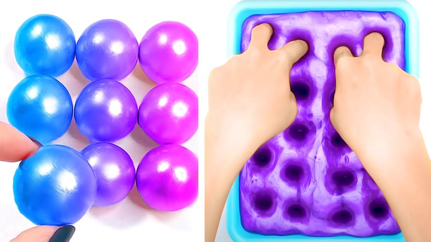 Slime Games ASMR Slime DIY Art Schermafbeelding 2
