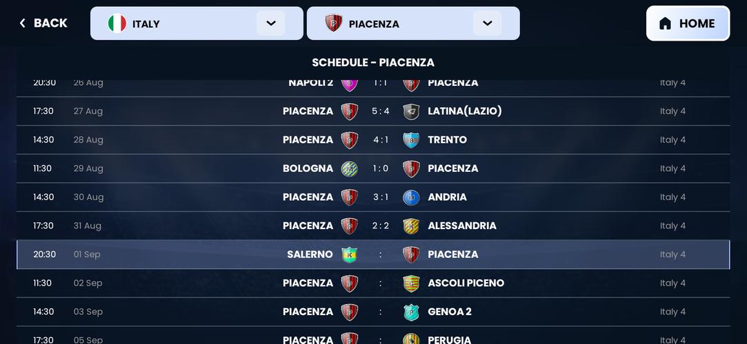City Football Manager (soccer)应用截图第4张