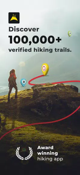 HiiKER: The Hiking Maps App Screenshot 1