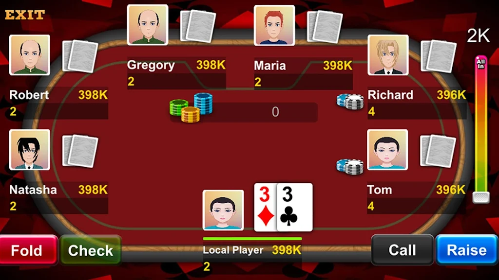 Texas Hold’em + Slot Machines 2 in 1 Tangkapan skrin 4