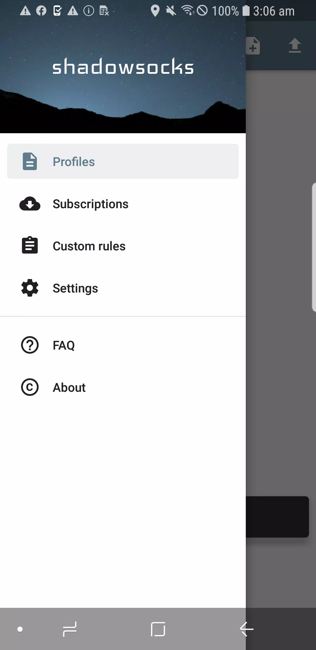 Shadowsocks Screenshot 2