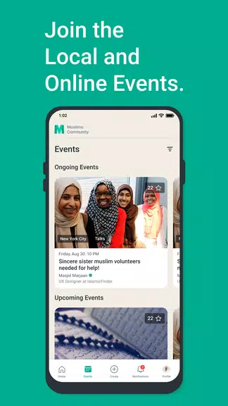 Muslims: Events & Discussions應用截圖第3張