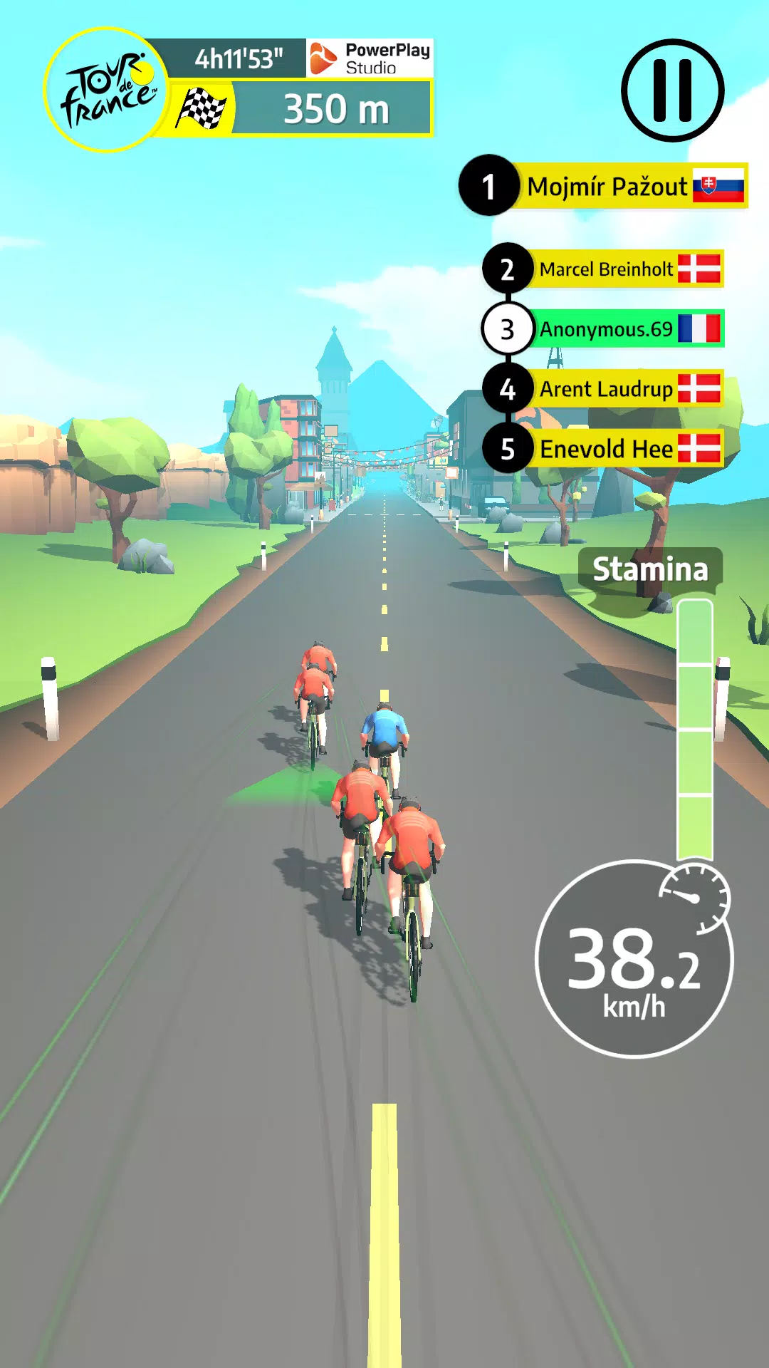 Schermata Tour de France Cycling Legends 2