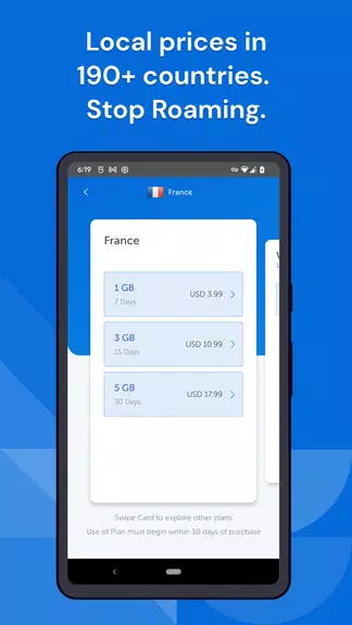 GigSky: Buy eSIM Online Schermafbeelding 2