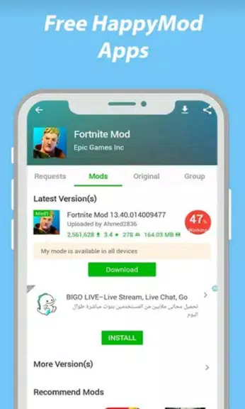 Schermata FREE HAPPY MOD TIPS - HAPPY MOD HAPPY APPS GUIDE 2