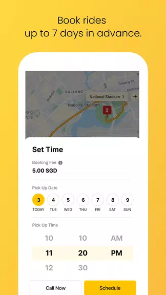 TADA - Taxi, Cab, Ride Hailing Скриншот 2