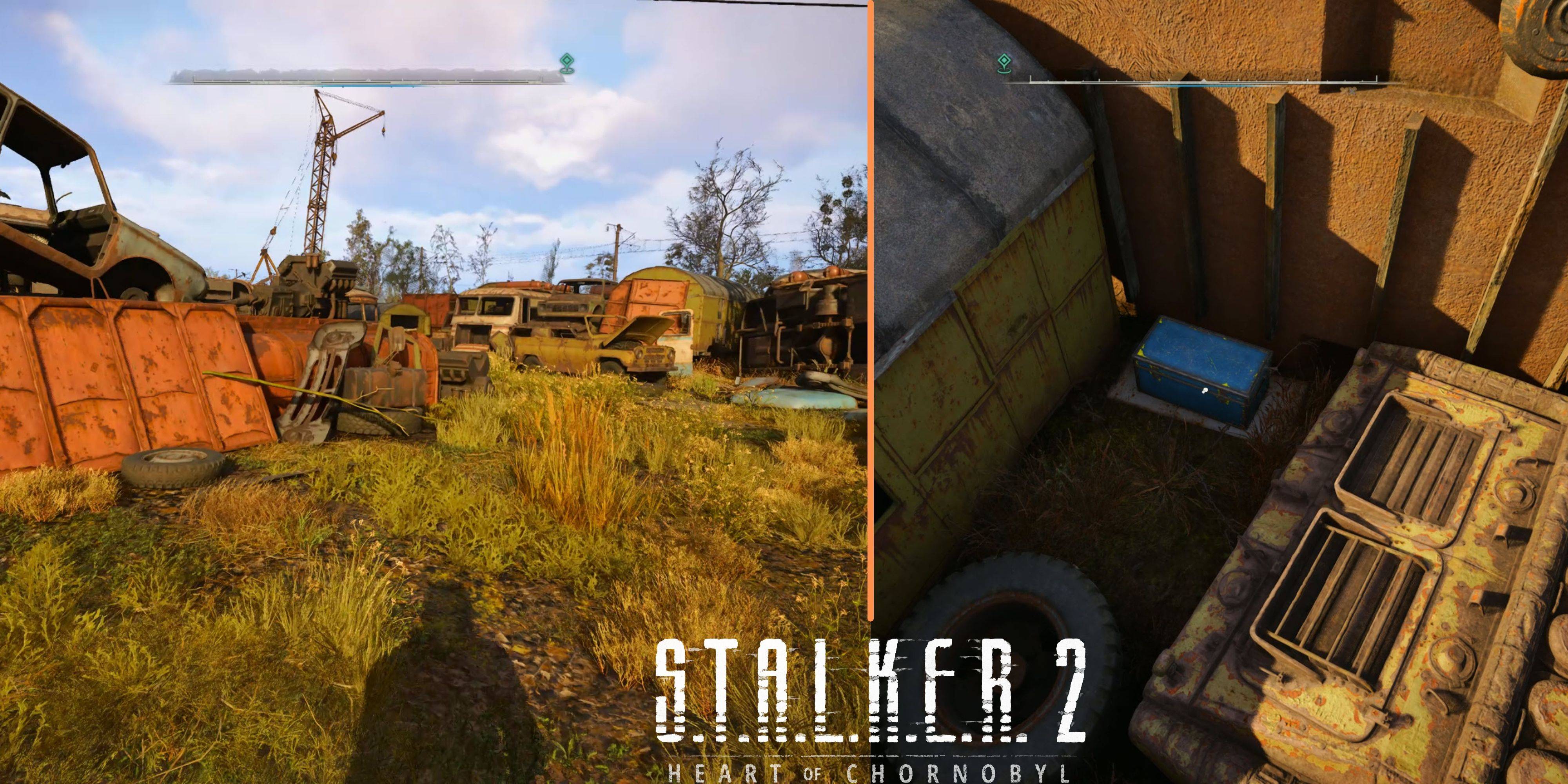 Stalker 2: Làm thế nào để đưa nhà báo vào mê cung xe rác