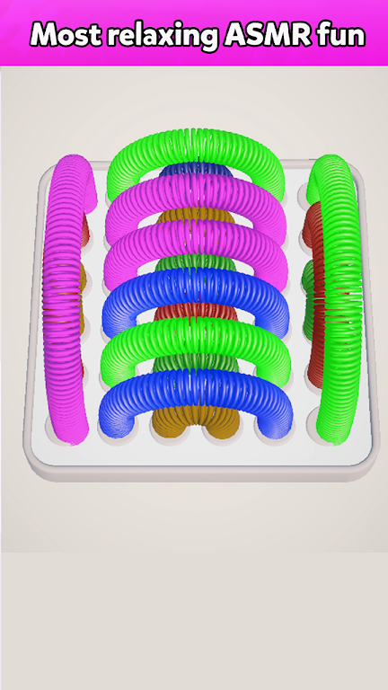 Slinky Jam 3D - Sort puzzle應用截圖第4張