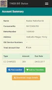 TN Electricity Bill status Tangkapan skrin 2
