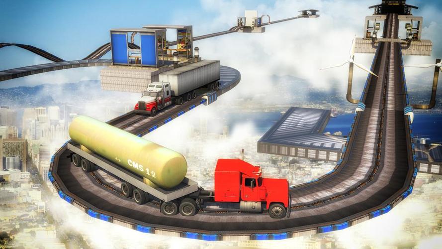 Impossible 18 Wheeler Truck Dr Captura de tela 1