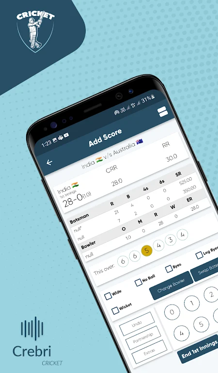 Crebri Cricket应用截图第3张