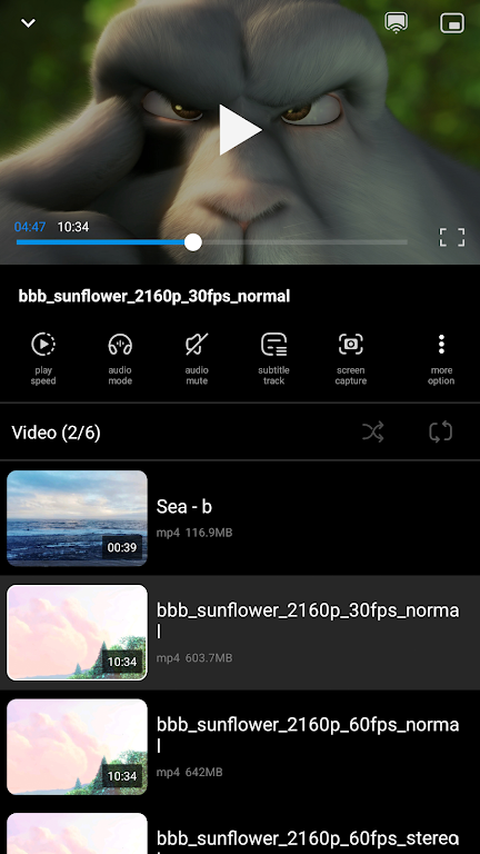 Video Player HD - FX Player Screenshot 2