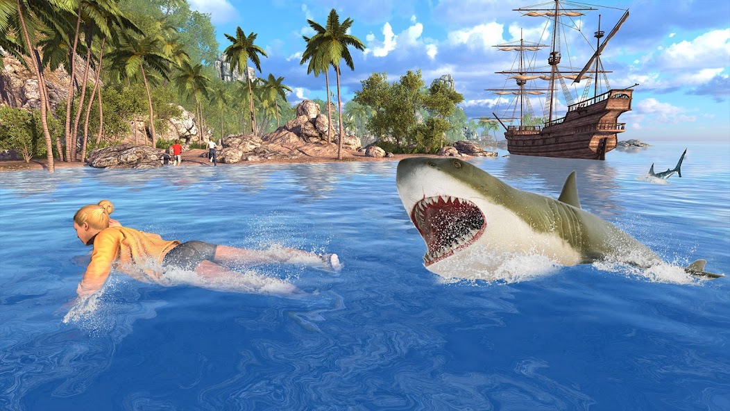 Angry Shark Games: Game 2024 Mod 스크린샷 2