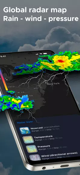 Overdrop: Weather today, radar Capture d'écran 3