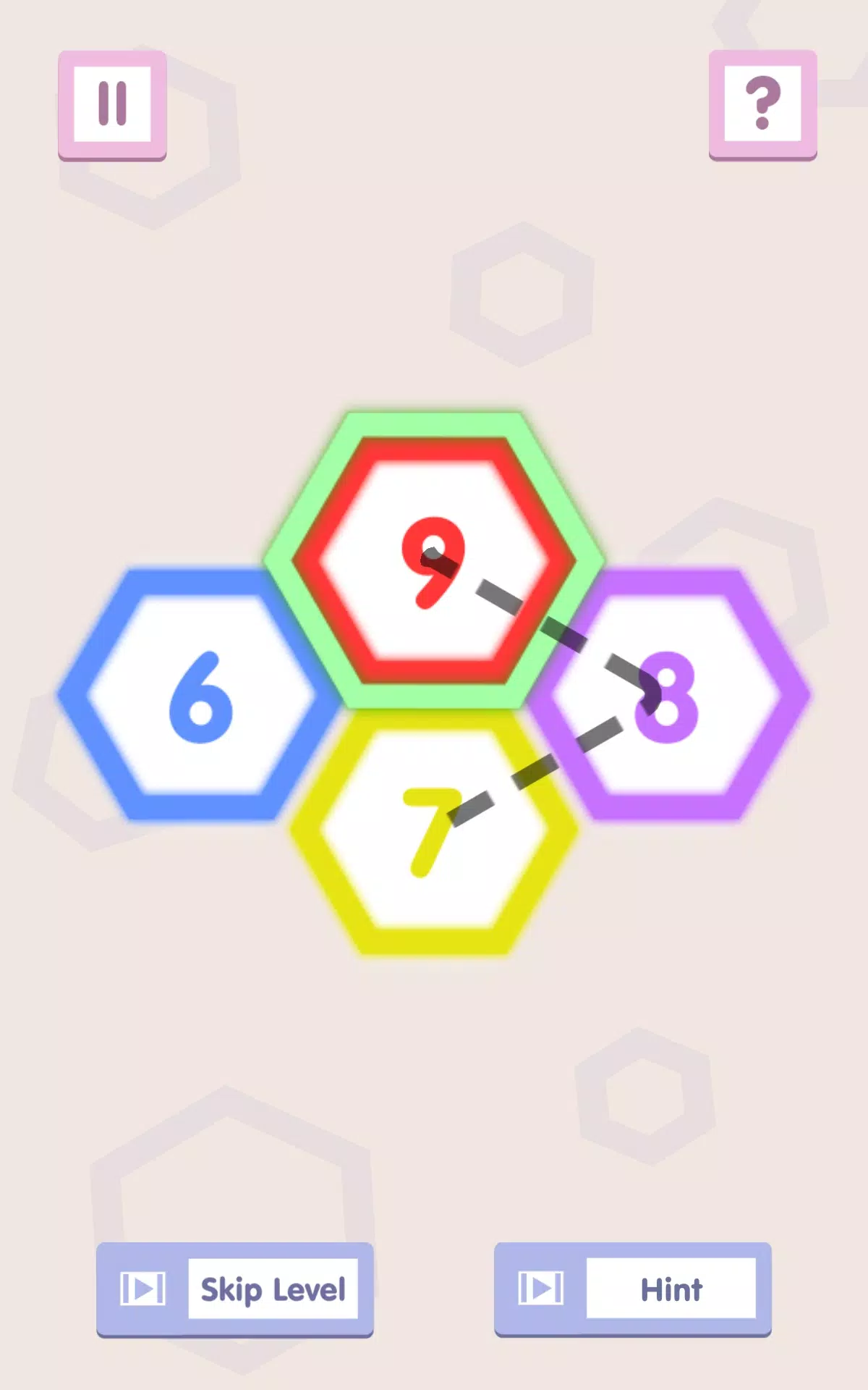 Number Path: Hexa Links Captura de tela 3