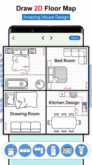House Design Floor Plan App 3D स्क्रीनशॉट 3
