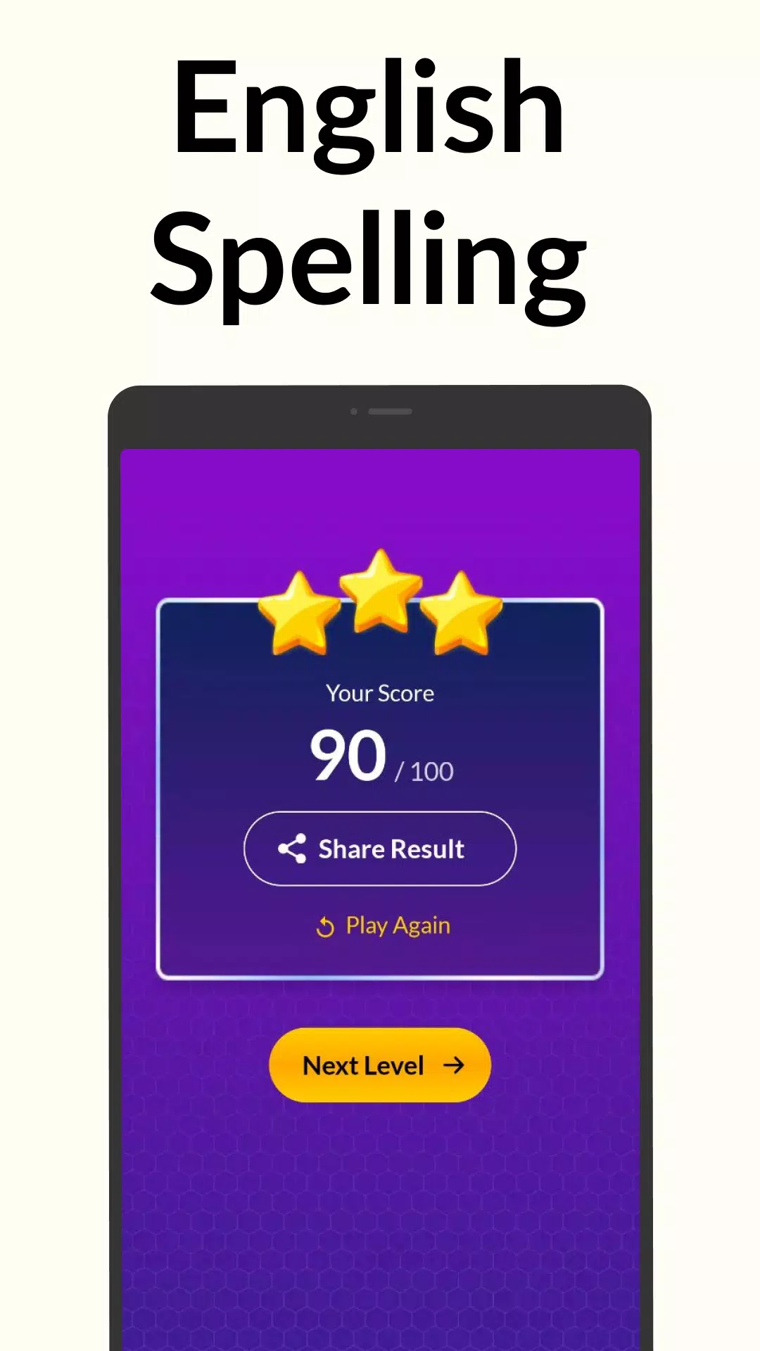 Schermata Spelling Bee: Spelling Quiz 4