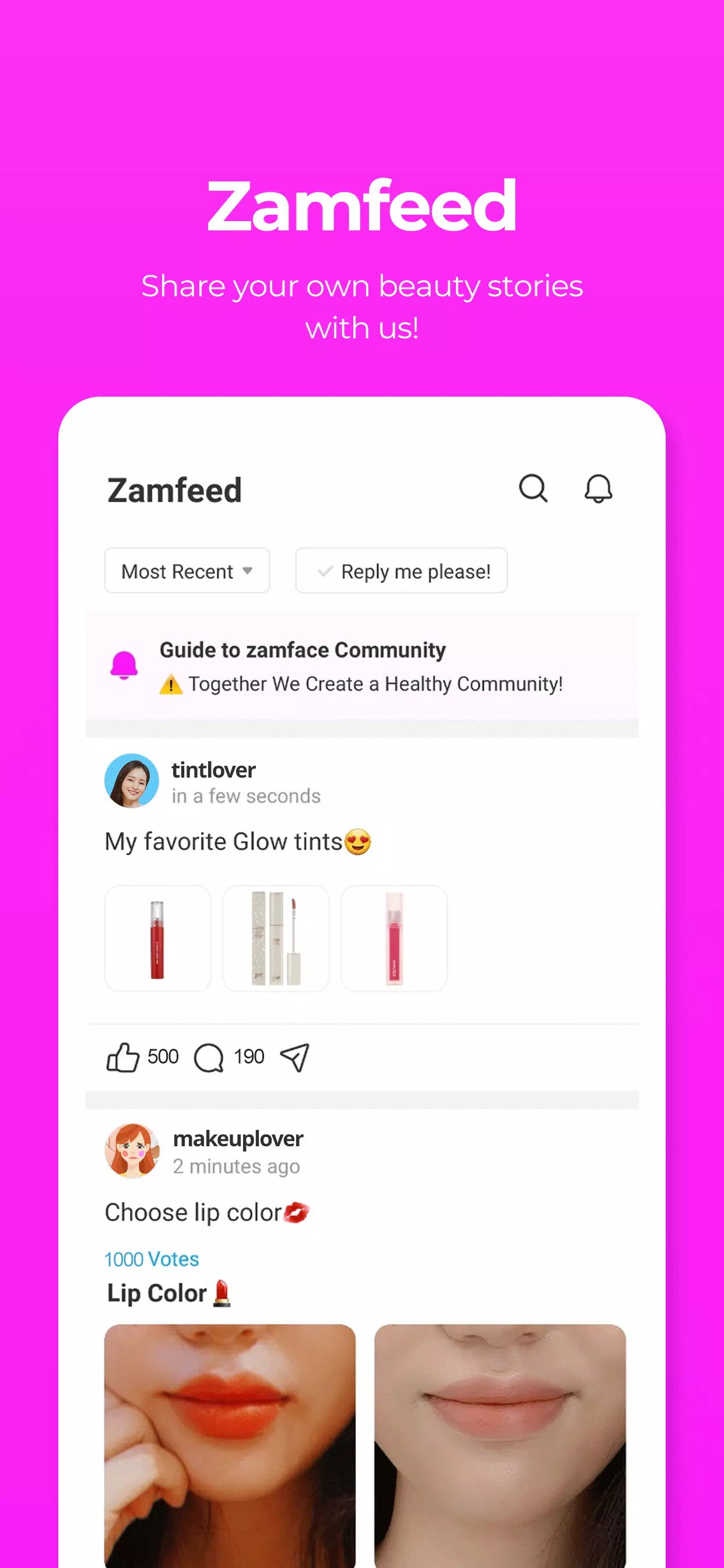 zamface- your makeup guide! Screenshot 3