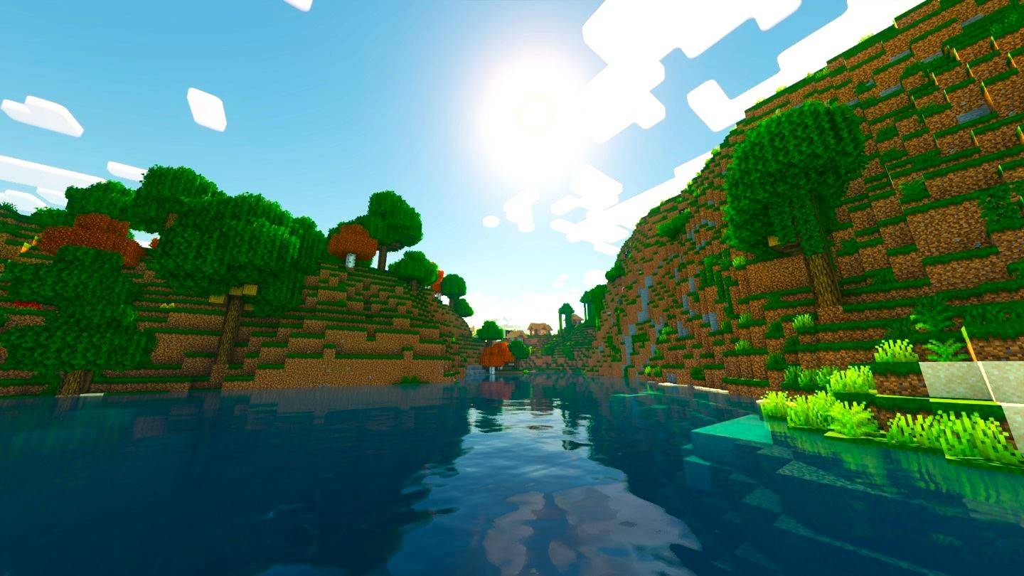 Minecraft 中的简单算术：将屏幕分成几部分