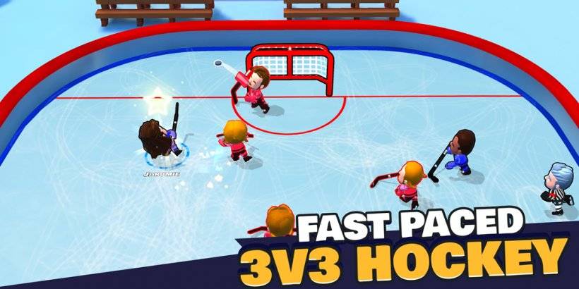 Pocket Hockey Stars brings fast-paced 3v3 hockey action to the palm of your hand, out now