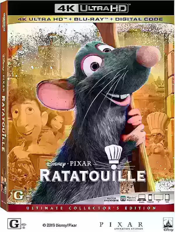 Ratatouille 4K cover
