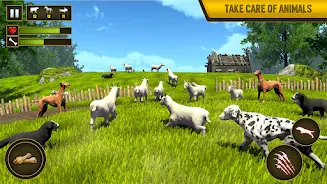 Wild Dog Pet Simulator Games ภาพหน้าจอ 3