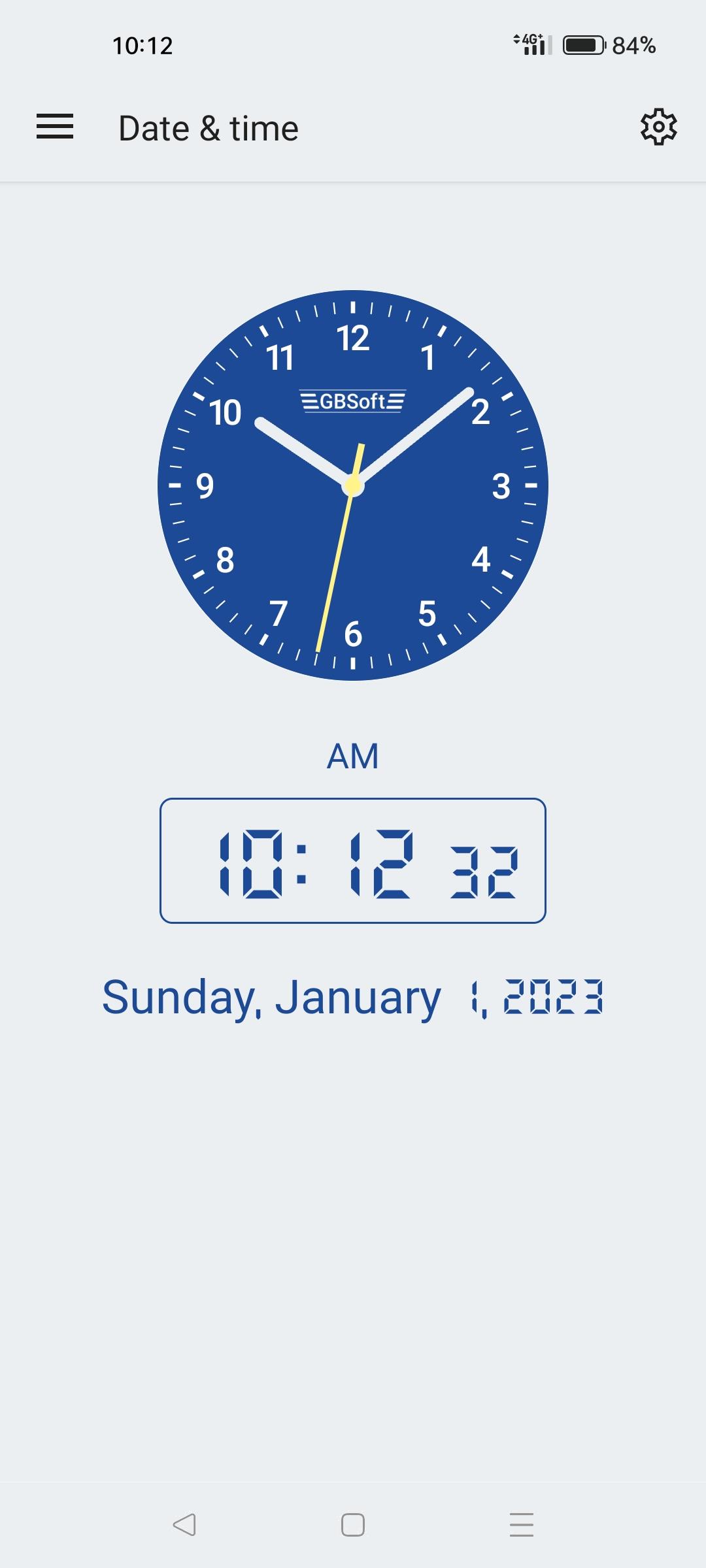 Date & time calculator Captura de tela 1