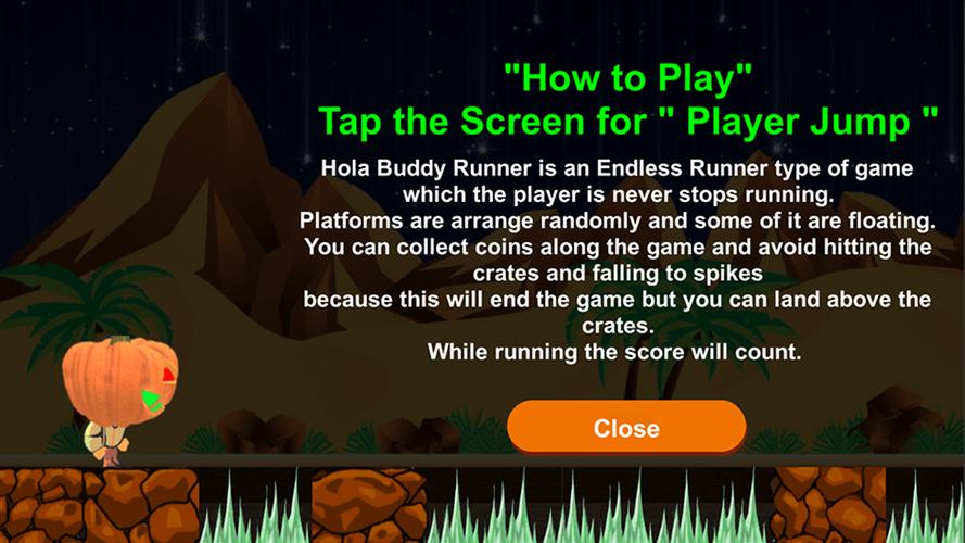 Halloween Runner Captura de tela 2