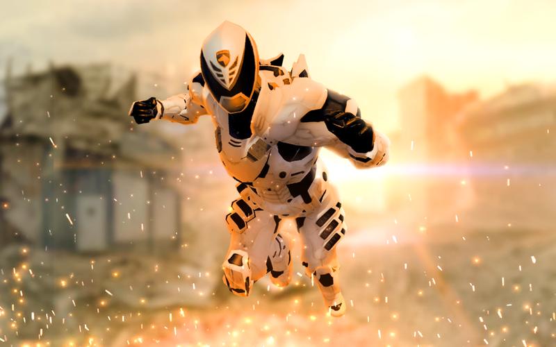 Hero Dino Robot Warrior Battle Ekran Görüntüsü 1