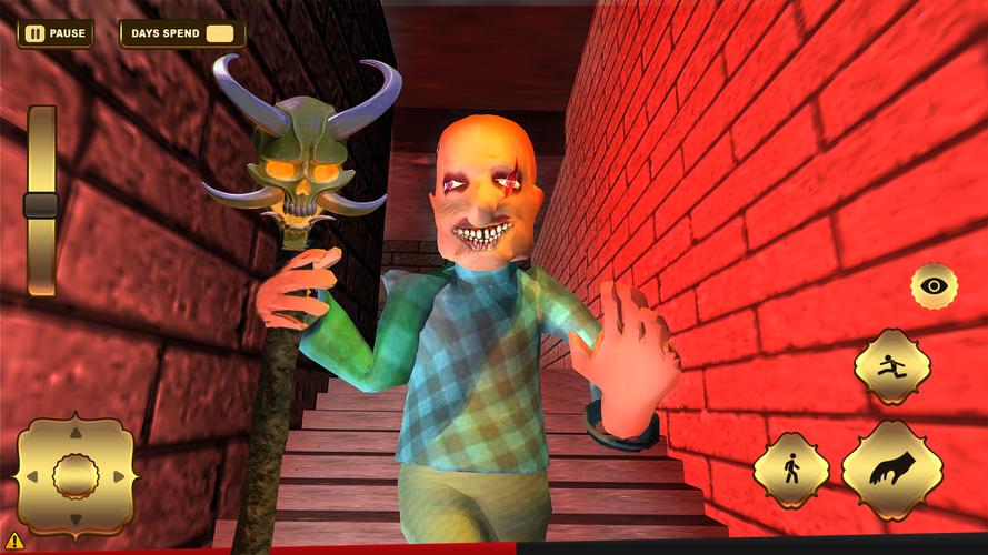 Scary Grandma Grandpa House 3D ဖန်သားပြင်ဓာတ်ပုံ 4