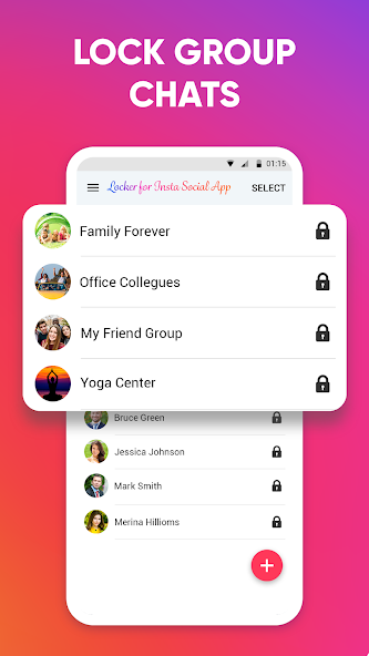 Locker for Insta Social App Mod Captura de pantalla 2