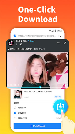 Tube Video Downloader & VPN Screenshot 1