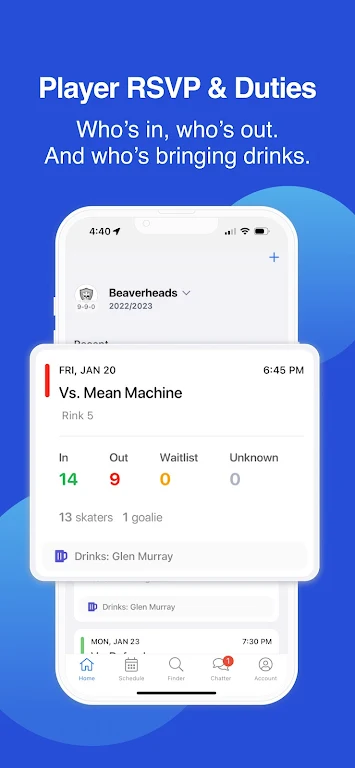 BenchApp - Sports Team Manager スクリーンショット 3