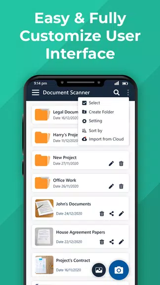 Document Scanner - PDF Scanner ဖန်သားပြင်ဓာတ်ပုံ 3