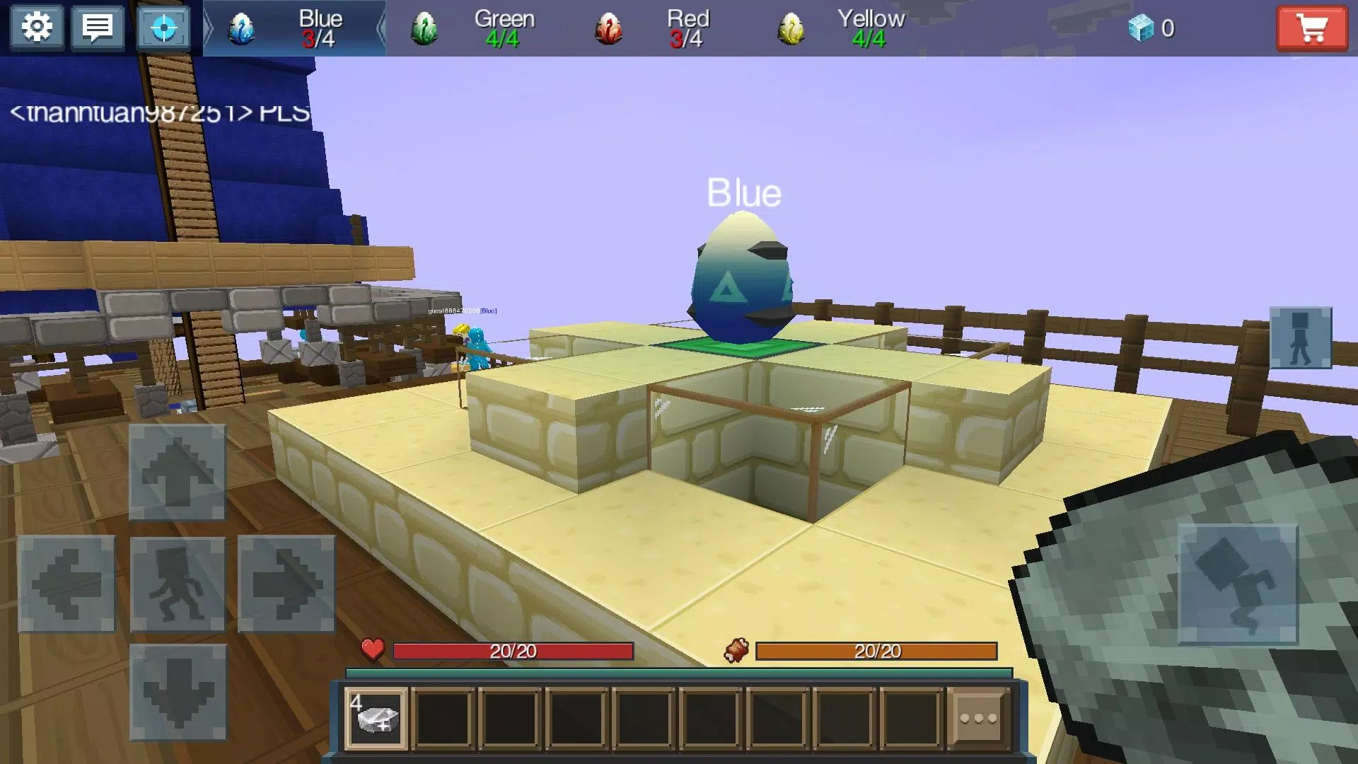 Egg Wars Schermafbeelding 2
