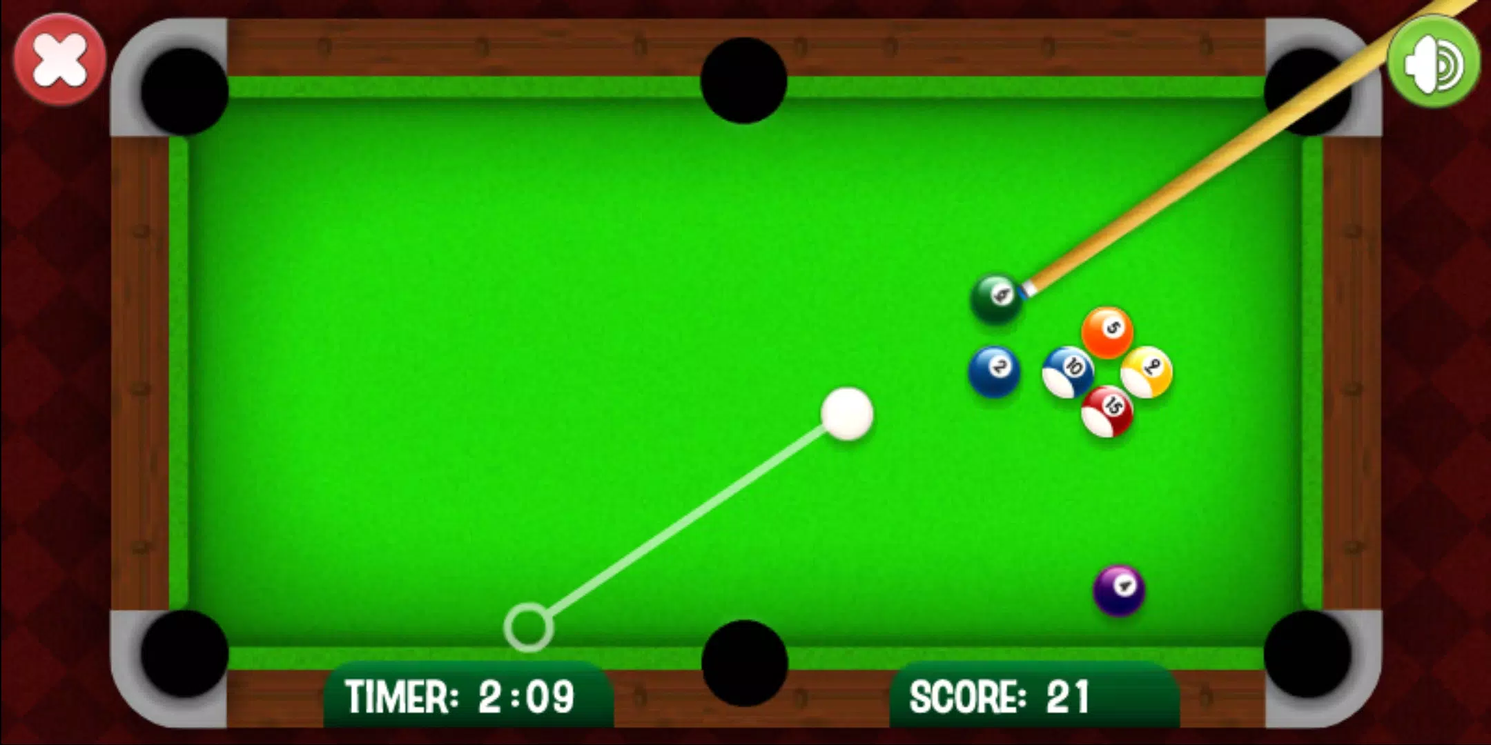 8 Ball Billiards Tangkapan skrin 4
