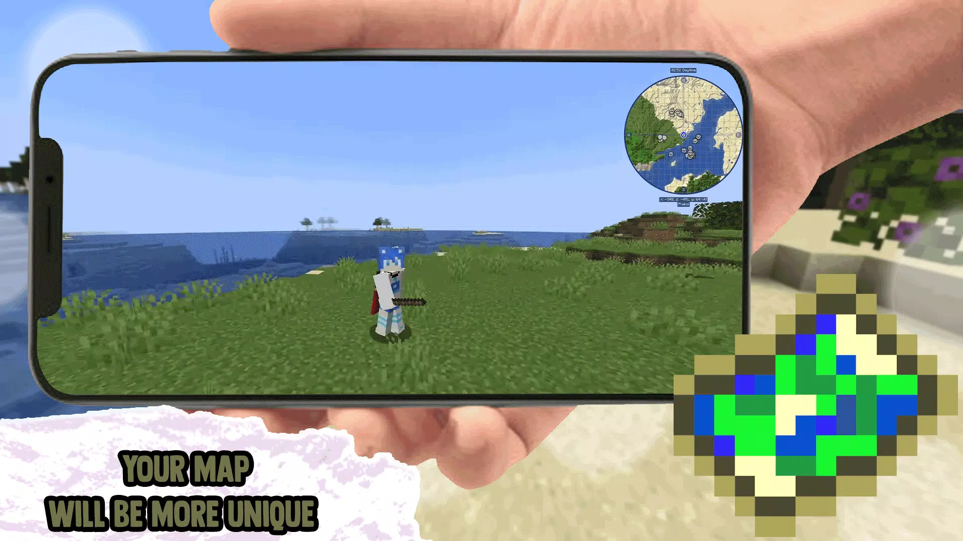 Minimap Mod Addons for MCPE स्क्रीनशॉट 3