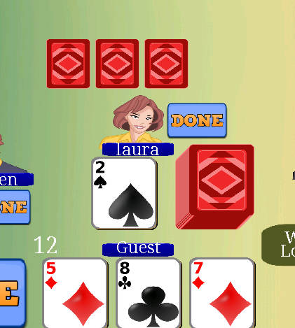 thirty one - 31 card game by makeup games スクリーンショット 3