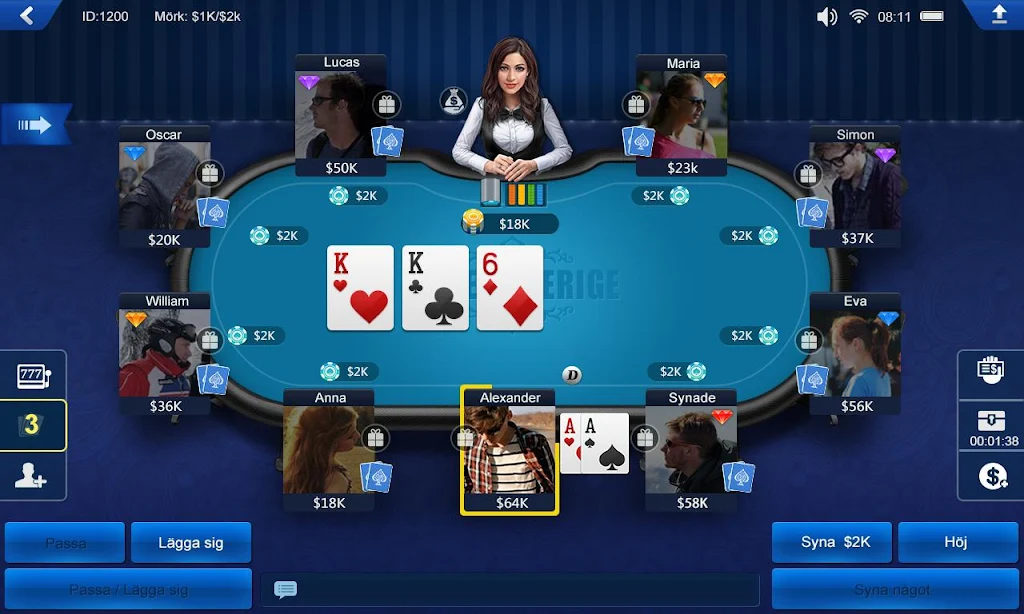 Poker Sverige HD Screenshot 3