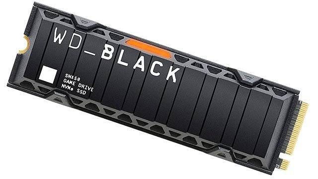 2TB WD Black SN850X PS5 SSD With Heatsink