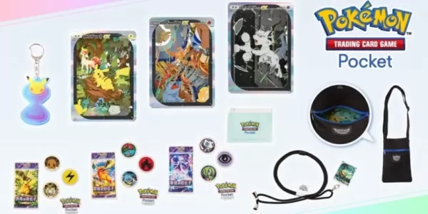 Pokémon TCG Pocket Merch Launches in Japan