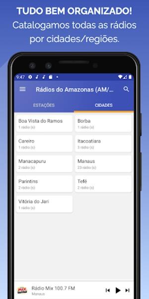 Rádios do Amazonas (AM/FM) スクリーンショット 2