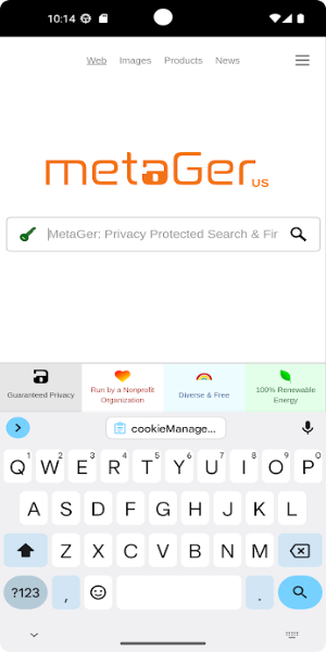 MetaGer Search Скриншот 1