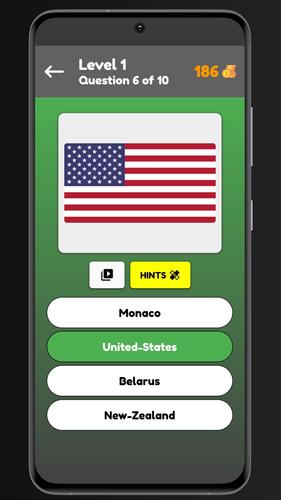 Flags Quiz - Guess The Flags Screenshot 1