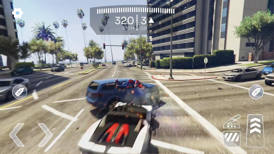 Car Driving Game : Car Crash Screenshot 1