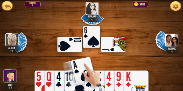 Callbreak Offline : Tash Game स्क्रीनशॉट 2